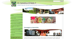 Desktop Screenshot of fg-genetica.it